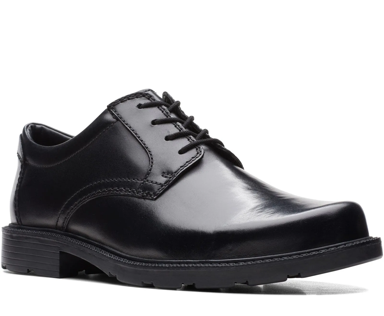 Clarks Kerton Lace Mens Plain Toe Lace Up Shoe