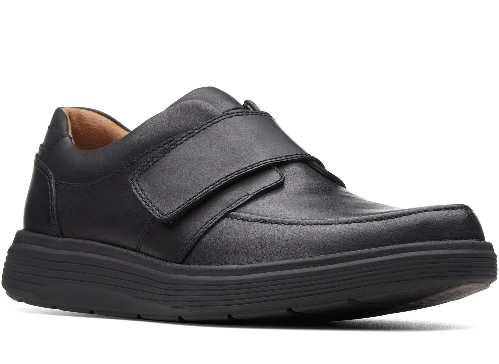 Clarks Un Abode Strap Mens Touch Fastening Casual Shoe