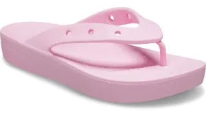 Crocs 207714 Womens Classic Platform Toe-Post Sandal