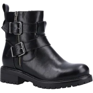 Divaz Sarah Womens Zip Up Biker Boot