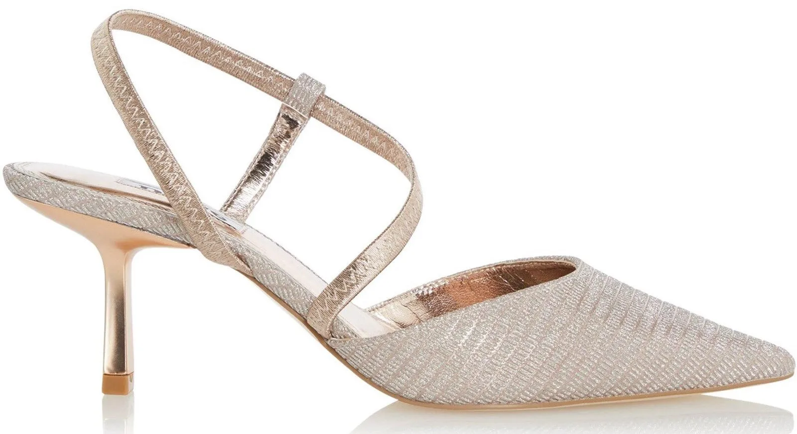 Dune Colombia Womens Suede Leather Court Shoe
