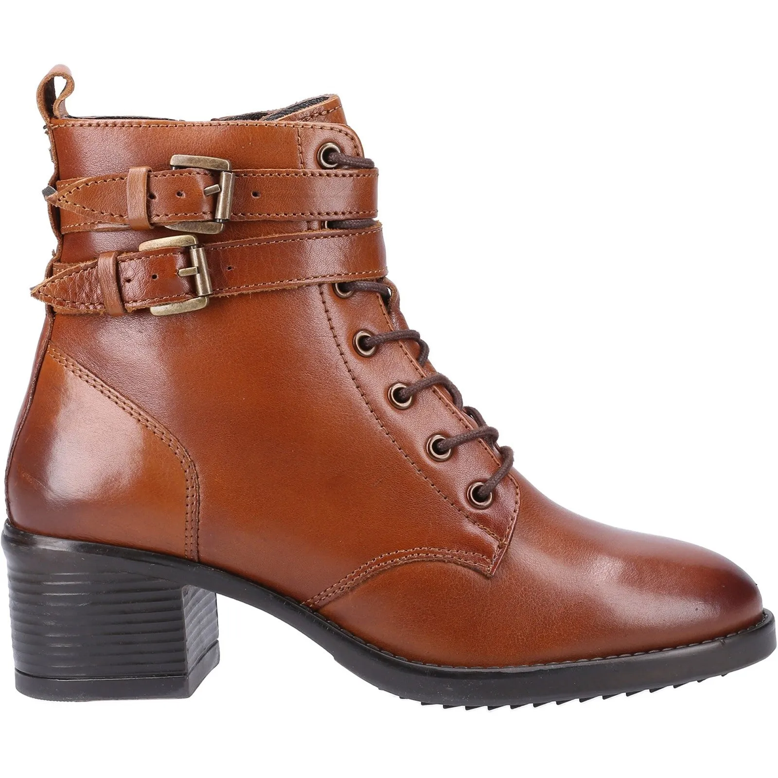Dune Paxan Womens Leather Ankle Boot