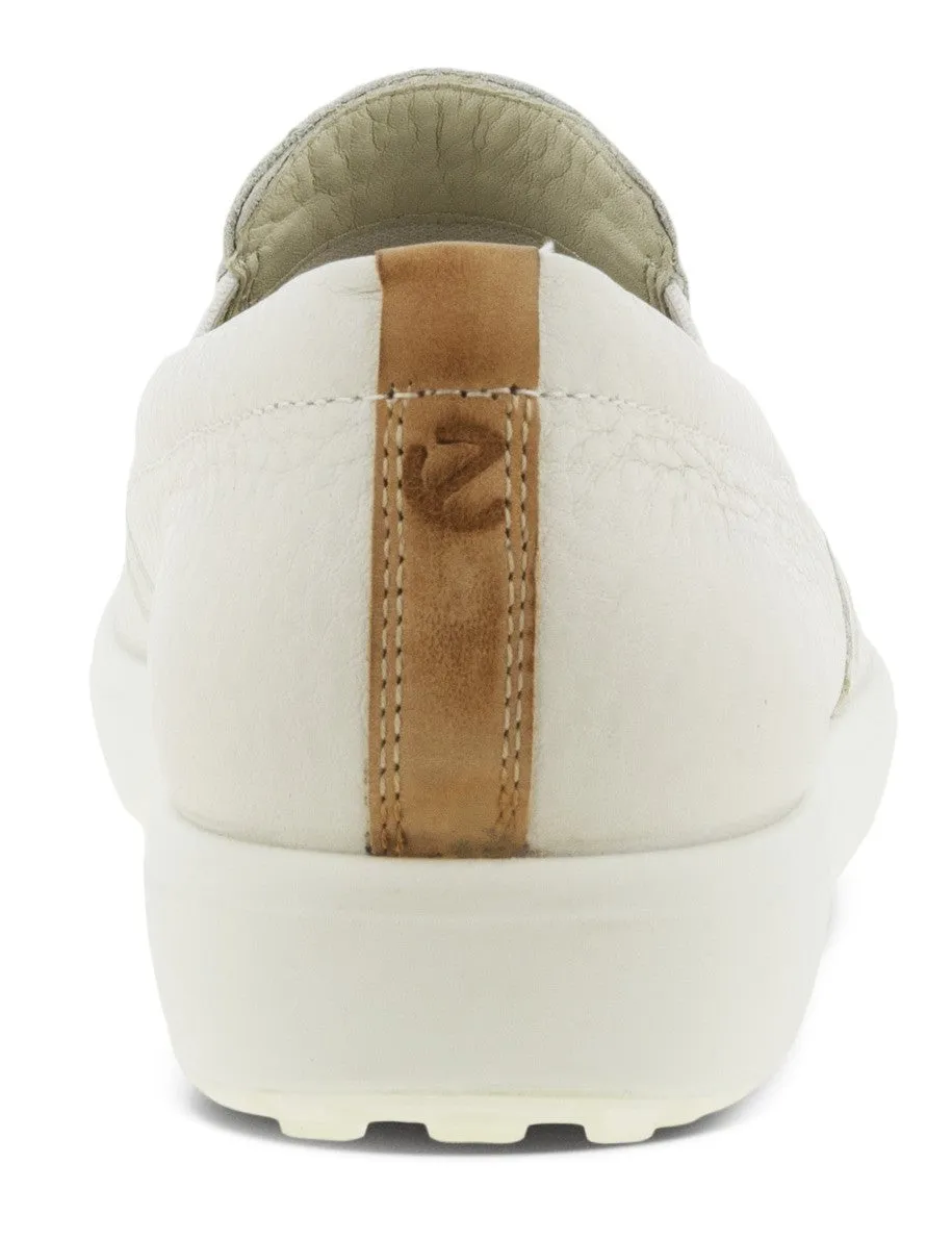 Ecco 470493-59529 Soft 7 Womens Leather Slip-On Trainer