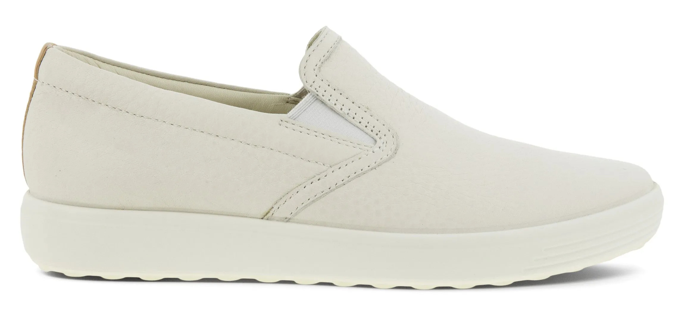 Ecco 470493-59529 Soft 7 Womens Leather Slip-On Trainer