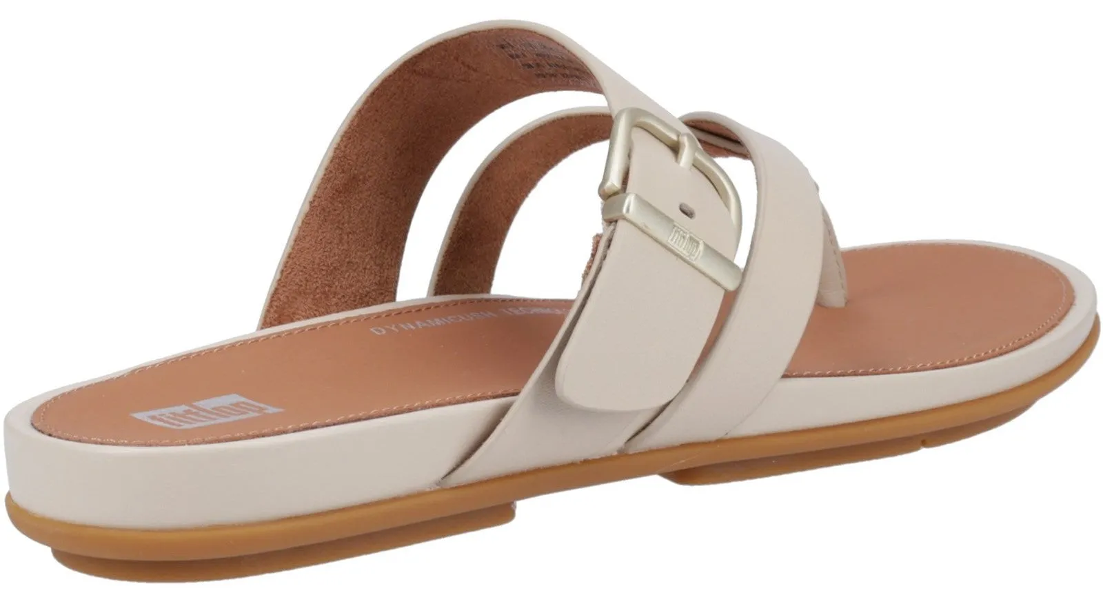 FitFlop Gracie Buckle Womens Leather Toe Post Sandal