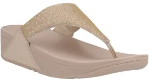 FitFlop Lulu Shimmerlux Womens Toe-Post Sandal
