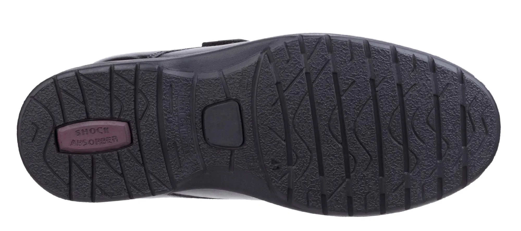 Fleet & Foster Fred Mens Extra Wide Fit Touch Fastening Casual Shoe