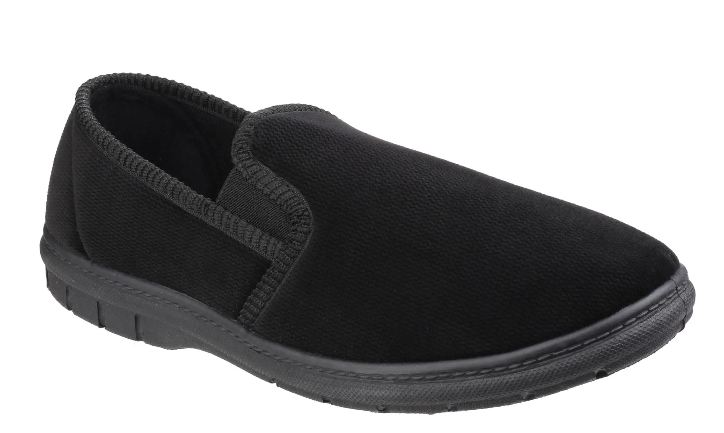 Fleet & Foster John Mens Full Velour Slipper