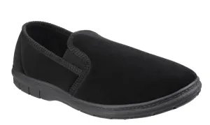 Fleet & Foster John Mens Full Velour Slipper
