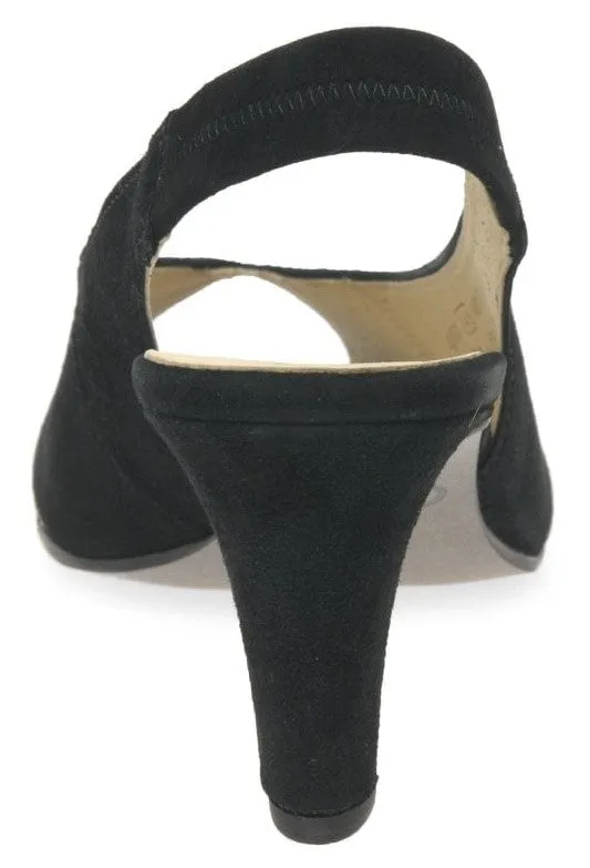 Gabor Eternity 21.800 Womens Leather High Heeled Sandal