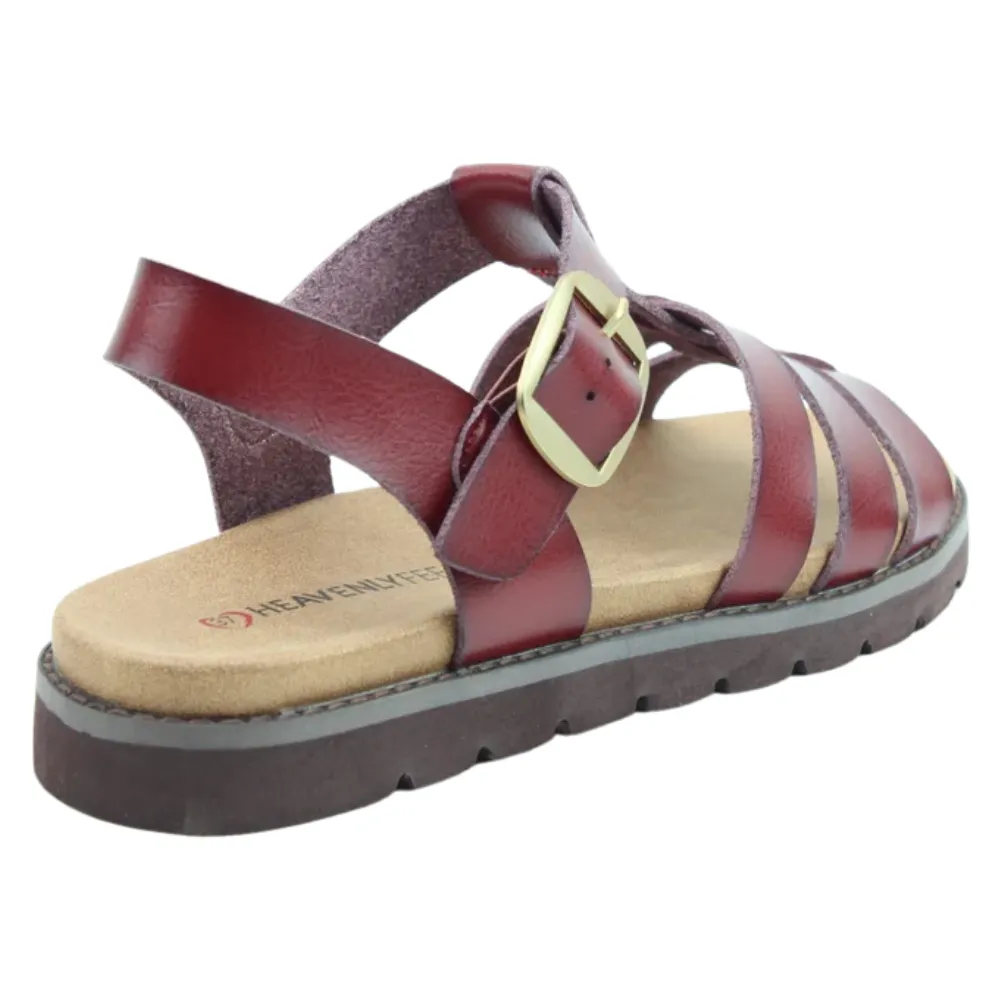 Heavenly Feet Saltwater Womens Slingback Sandal