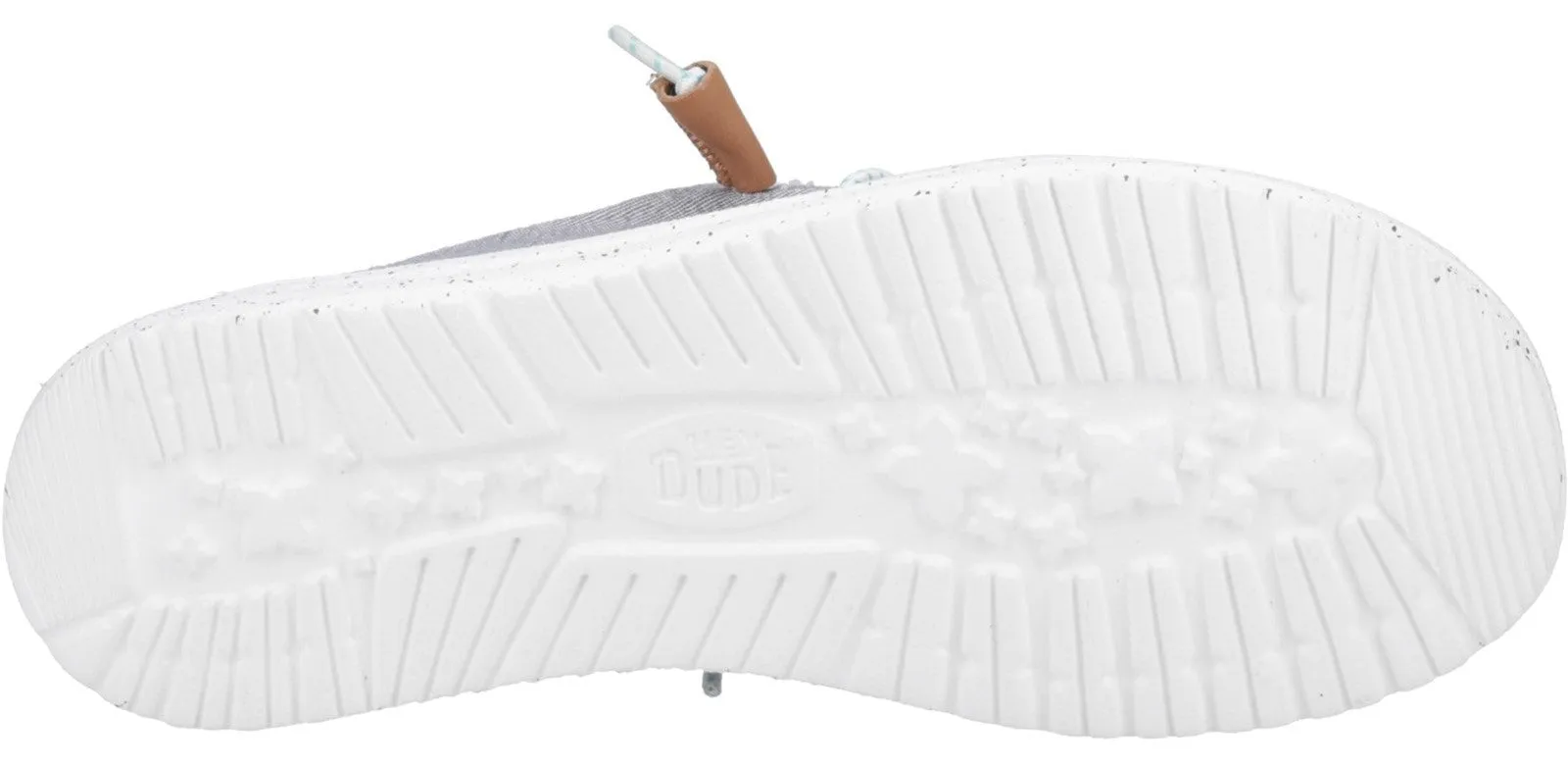 Hey Dude 40753 Wendy Heathered Slub Womens Lace Up Casual Shoe