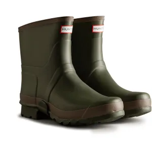 Hunter Gardener Mens Short Wellington Boot