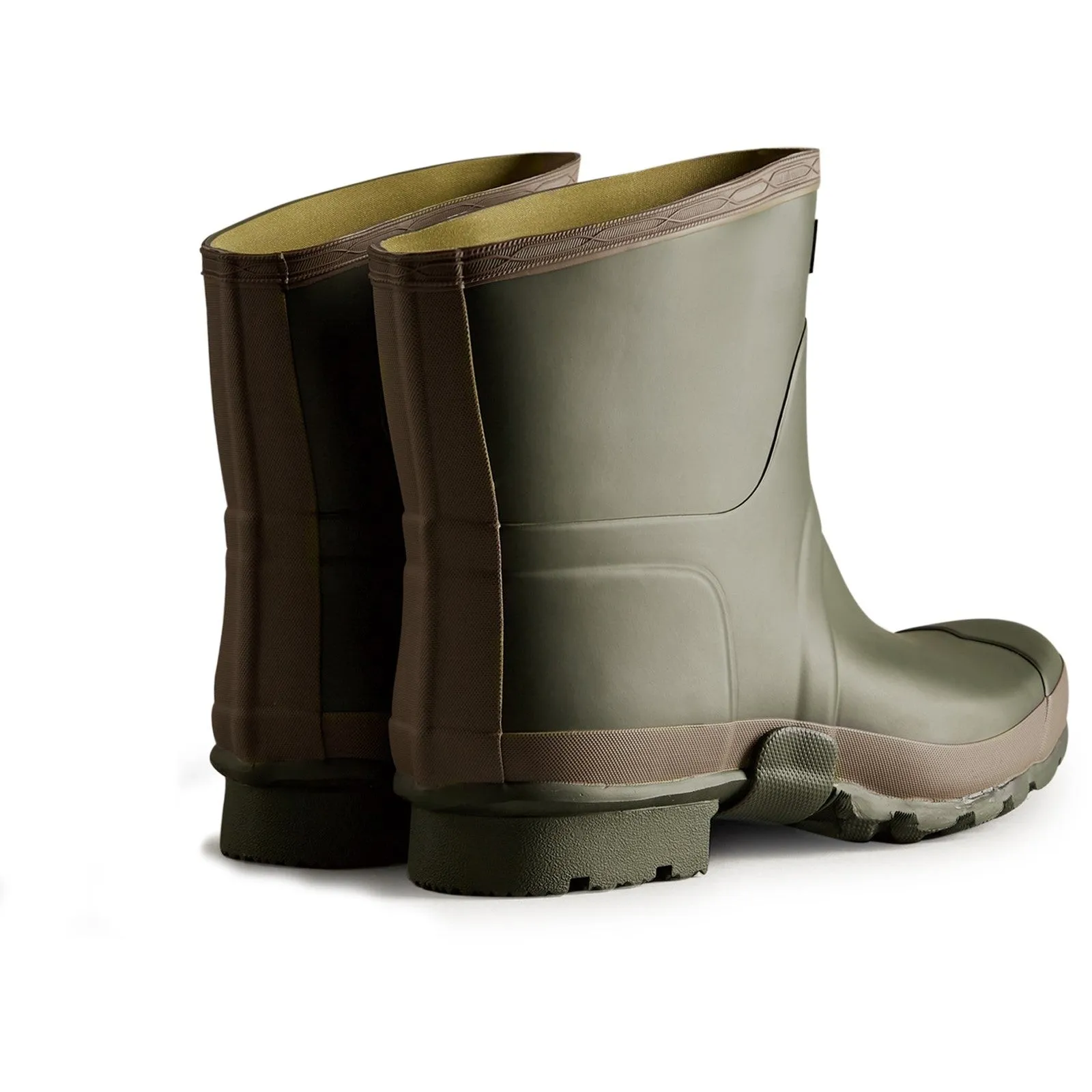 Hunter Gardener Mens Short Wellington Boot