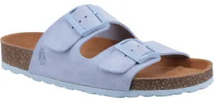 Hush Puppies Blaire Womens Leather Mule Sandal