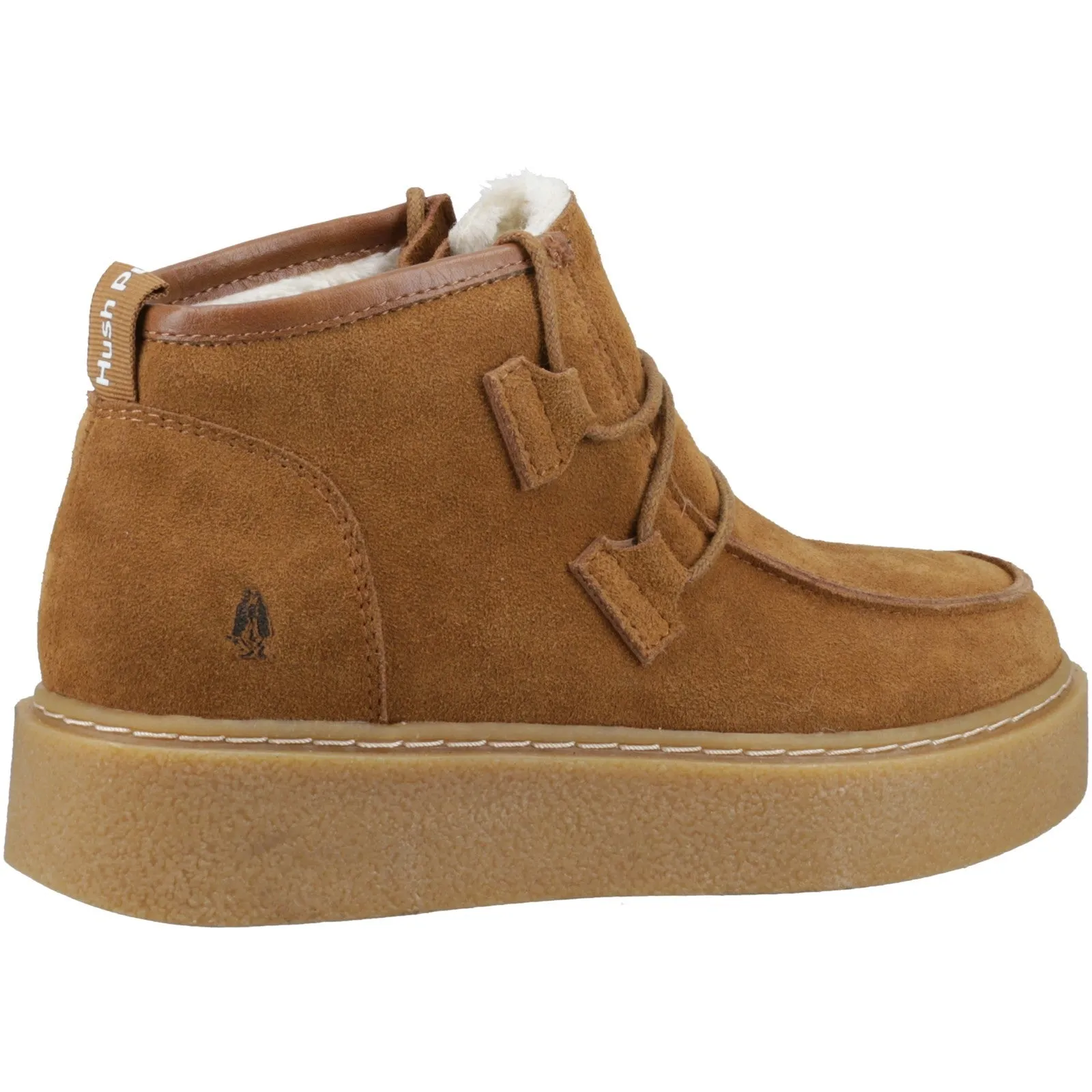 Hush Puppies Brianna Womens Suede Ankle Boot