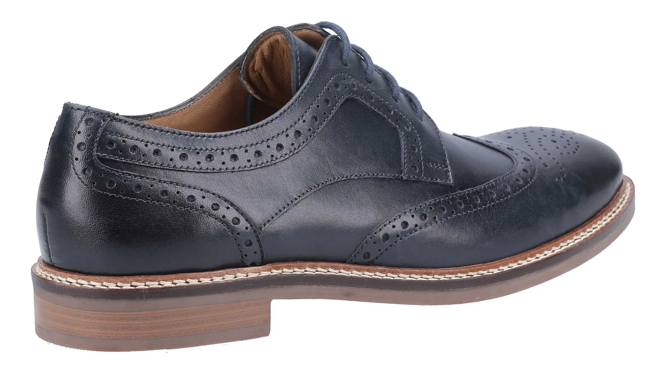 Hush Puppies Bryson Mens Brogue Derby Shoes