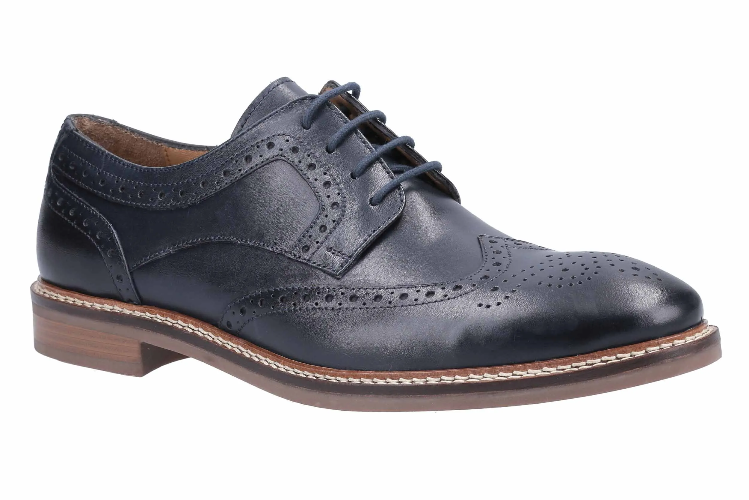 Hush Puppies Bryson Mens Brogue Derby Shoes