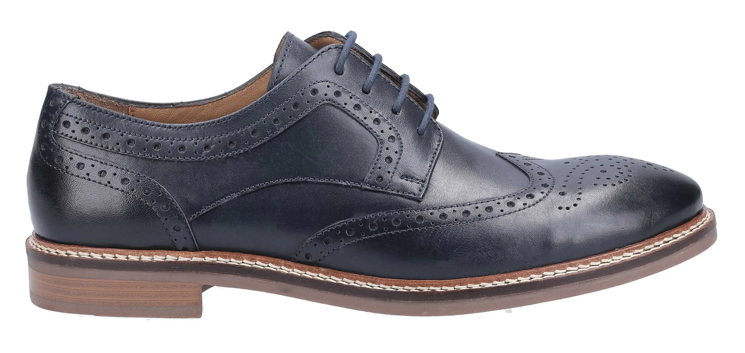 Hush Puppies Bryson Mens Brogue Derby Shoes