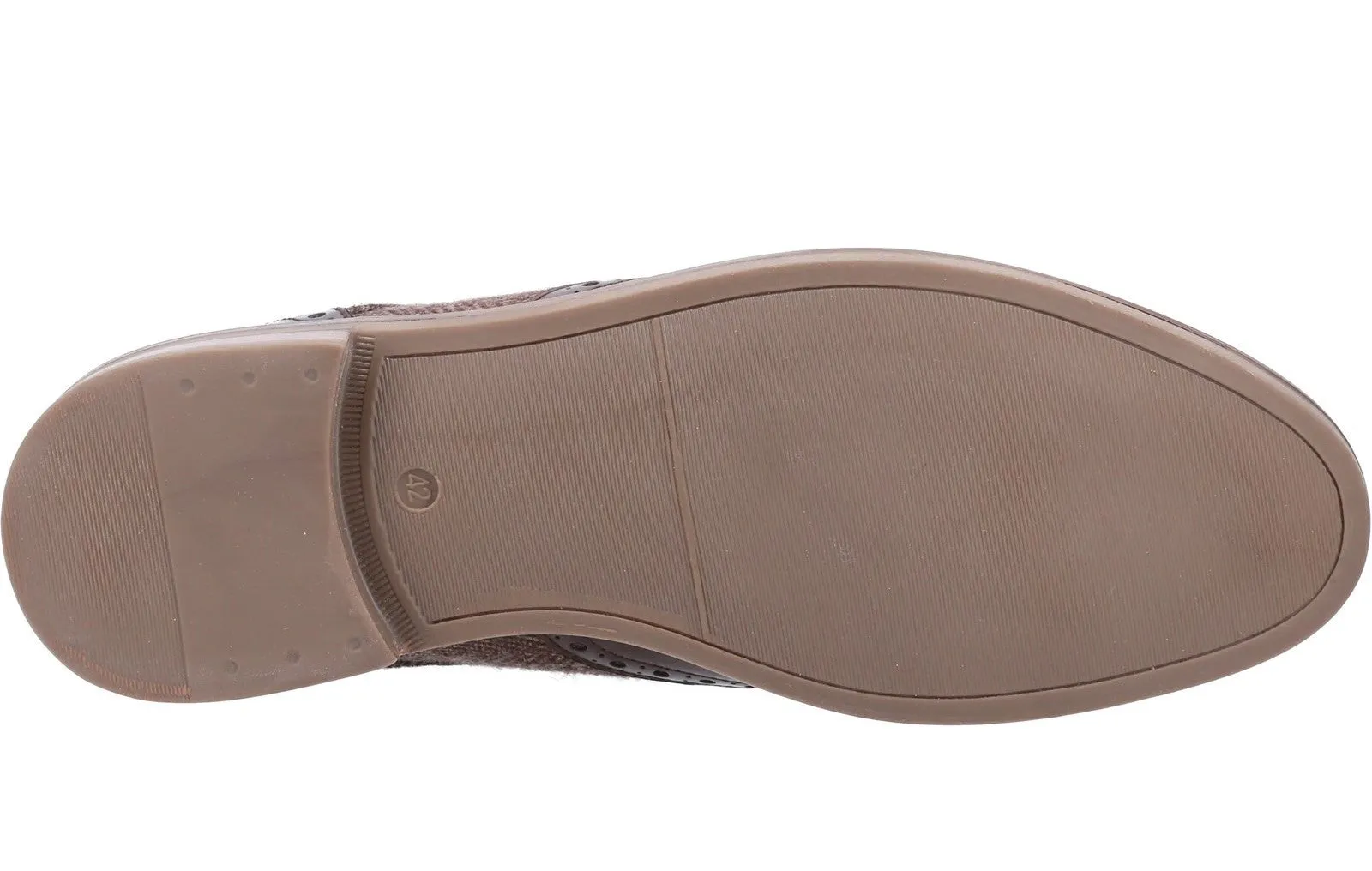 Hush Puppies Bryson Mens Brogue Detail Derby Shoes