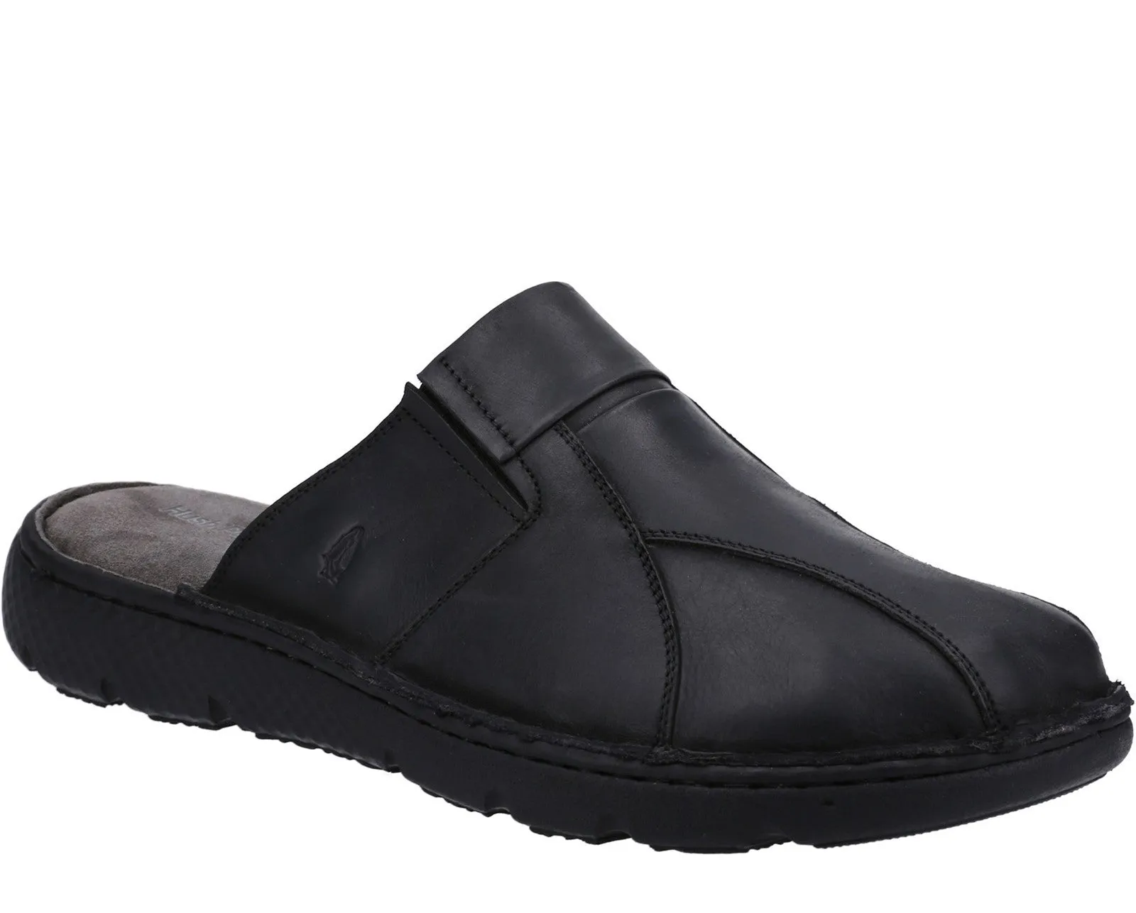 Hush Puppies Carson Mens Slip On Leather Mule Sandal