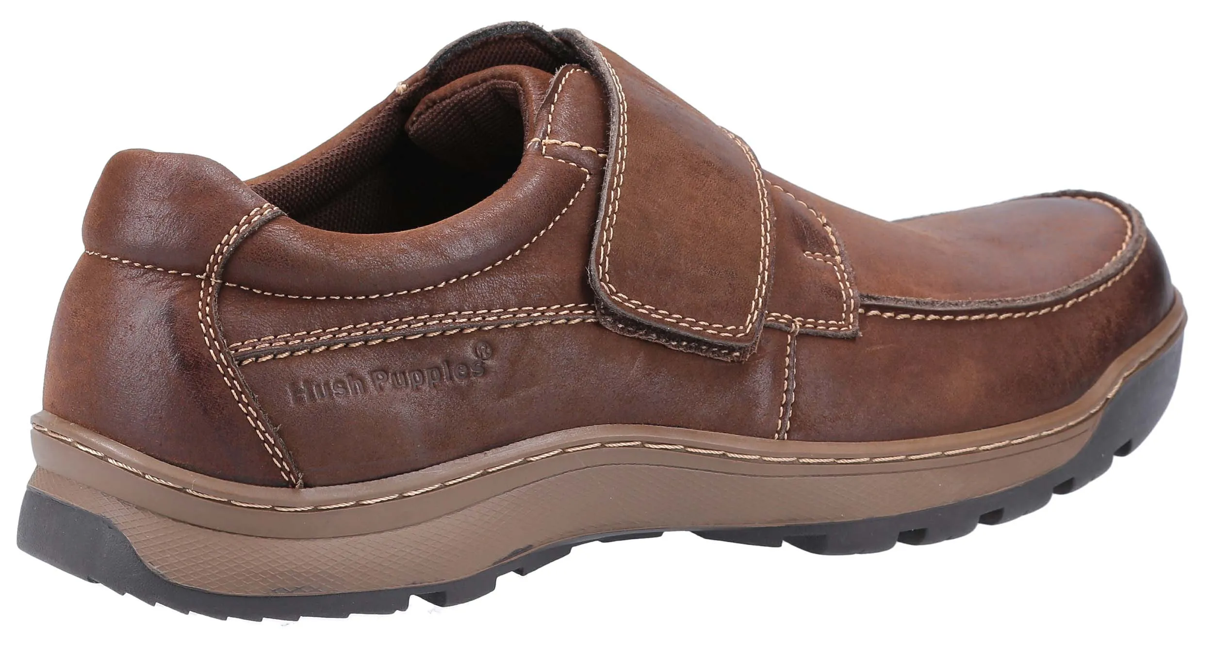 Hush Puppies Casper Mens Touch Fastening Shoes