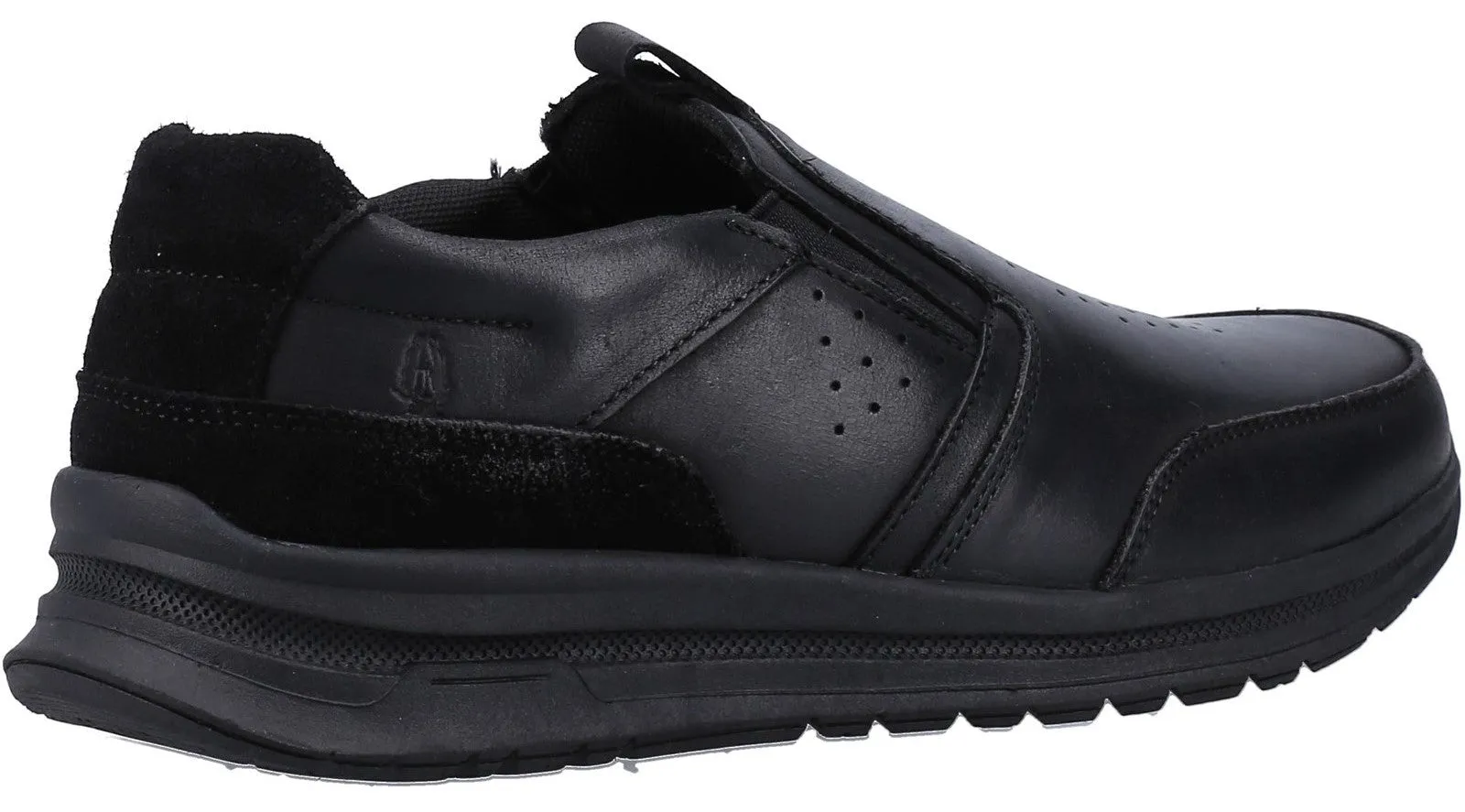 Hush Puppies Cole Mens Leather Slip On Shoe