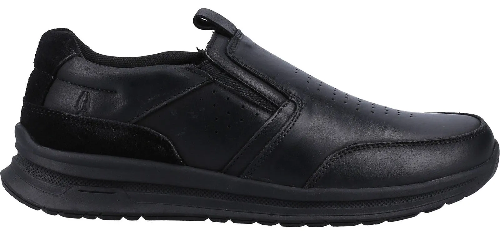 Hush Puppies Cole Mens Leather Slip On Shoe