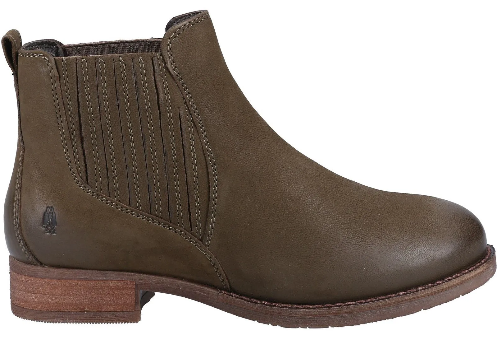 Hush Puppies Edith Womens Leather Chelsea Boot