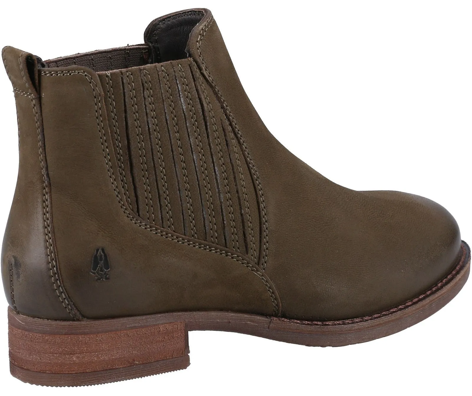 Hush Puppies Edith Womens Leather Chelsea Boot