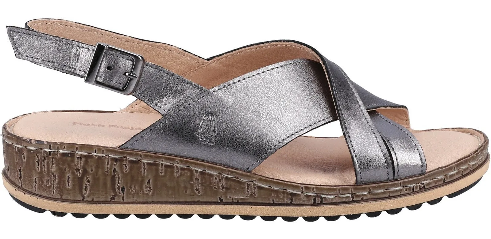 Hush Puppies Elena Womens Wedge Sandal