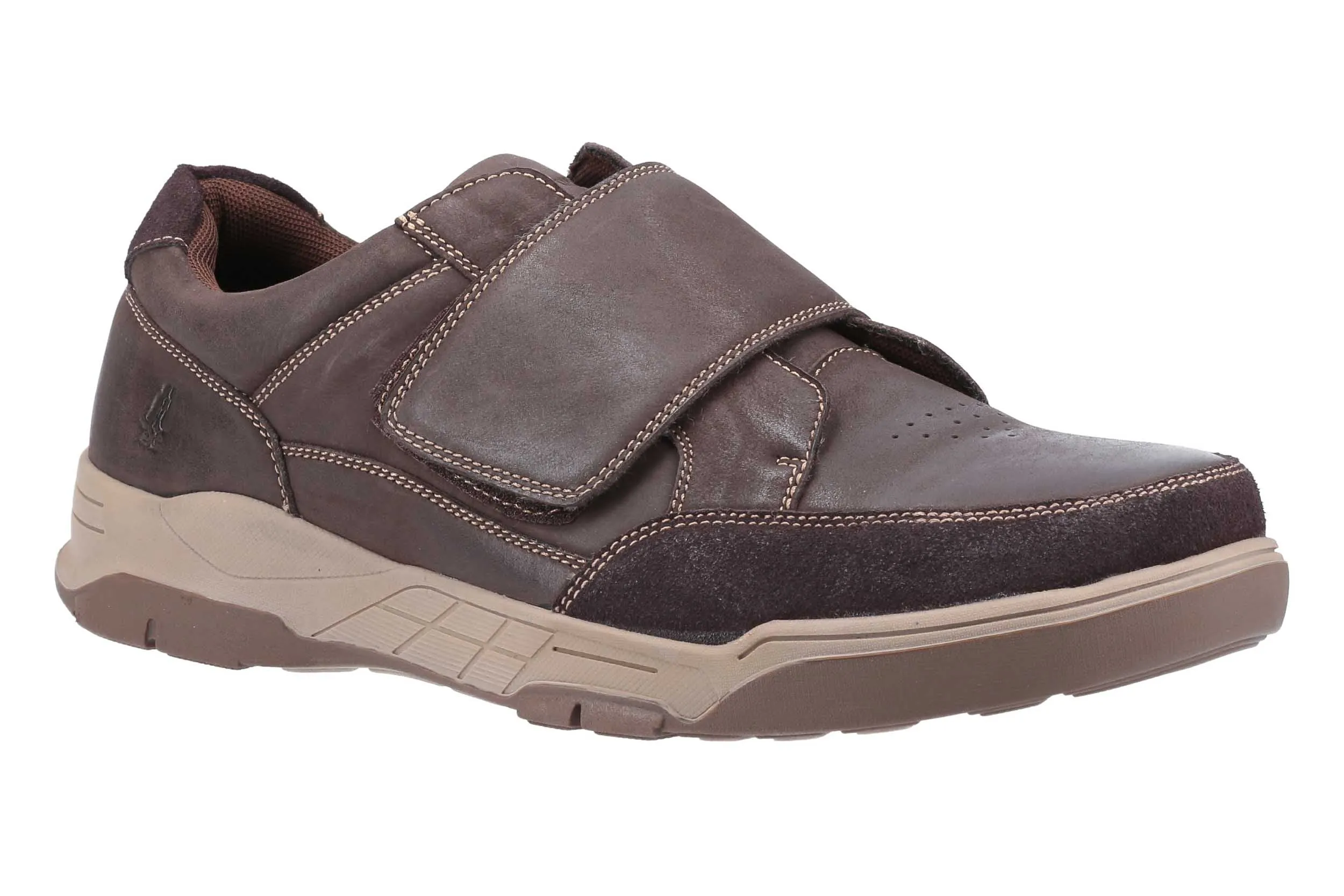 Hush Puppies Fabian Mens Touch Fastening Shoe