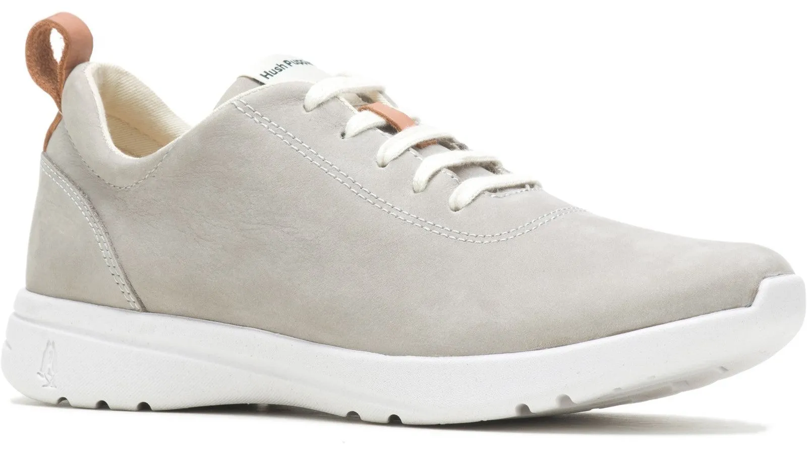 Hush Puppies Good 2.0 Womens Leather Lace Up Trainer