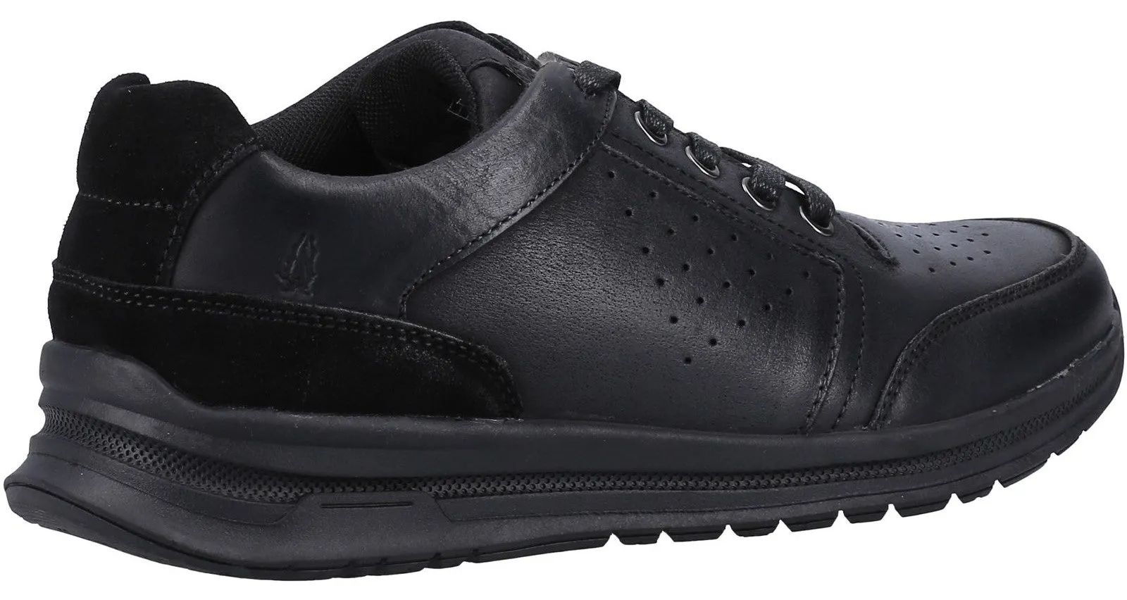 Hush Puppies Joseph Mens Leather Lace Up Trainer