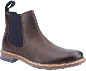 Hush Puppies Justin Mens Leather Chelsea Boot