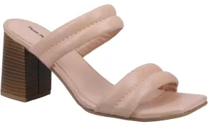 Hush Puppies Katie Womens Leather Heeled Sandal