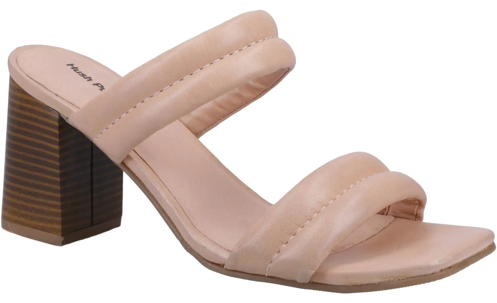 Hush Puppies Katie Womens Leather Heeled Sandal