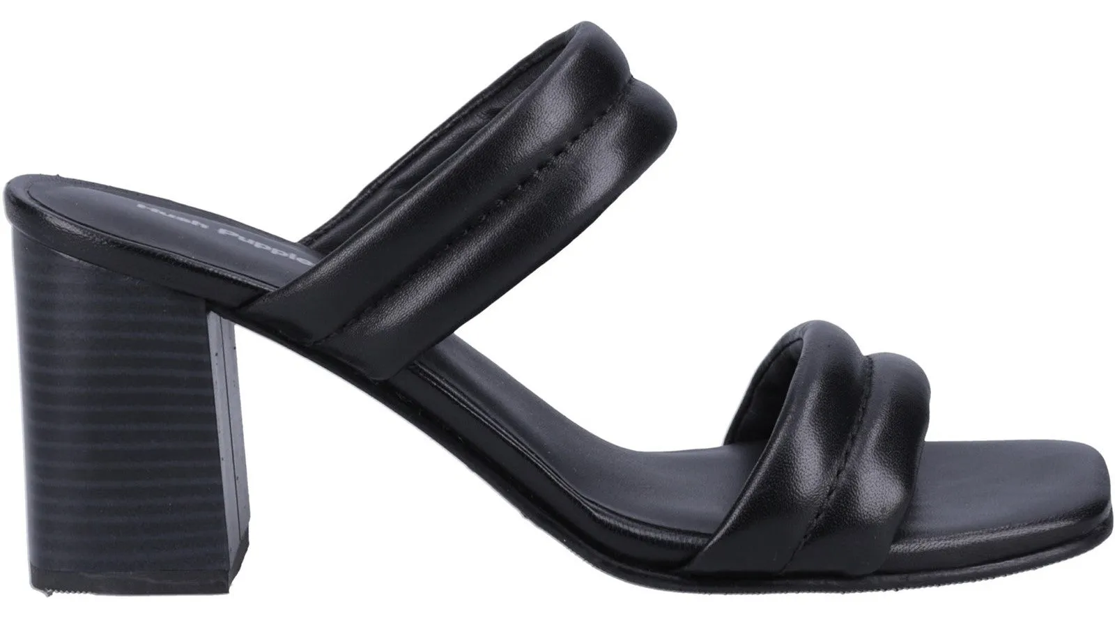 Hush Puppies Katie Womens Leather Heeled Sandal