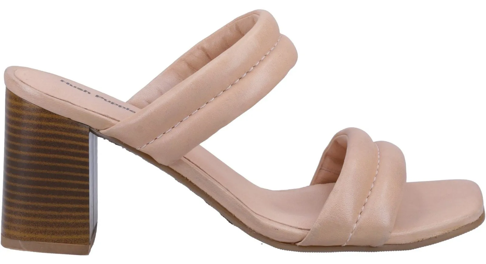 Hush Puppies Katie Womens Leather Heeled Sandal