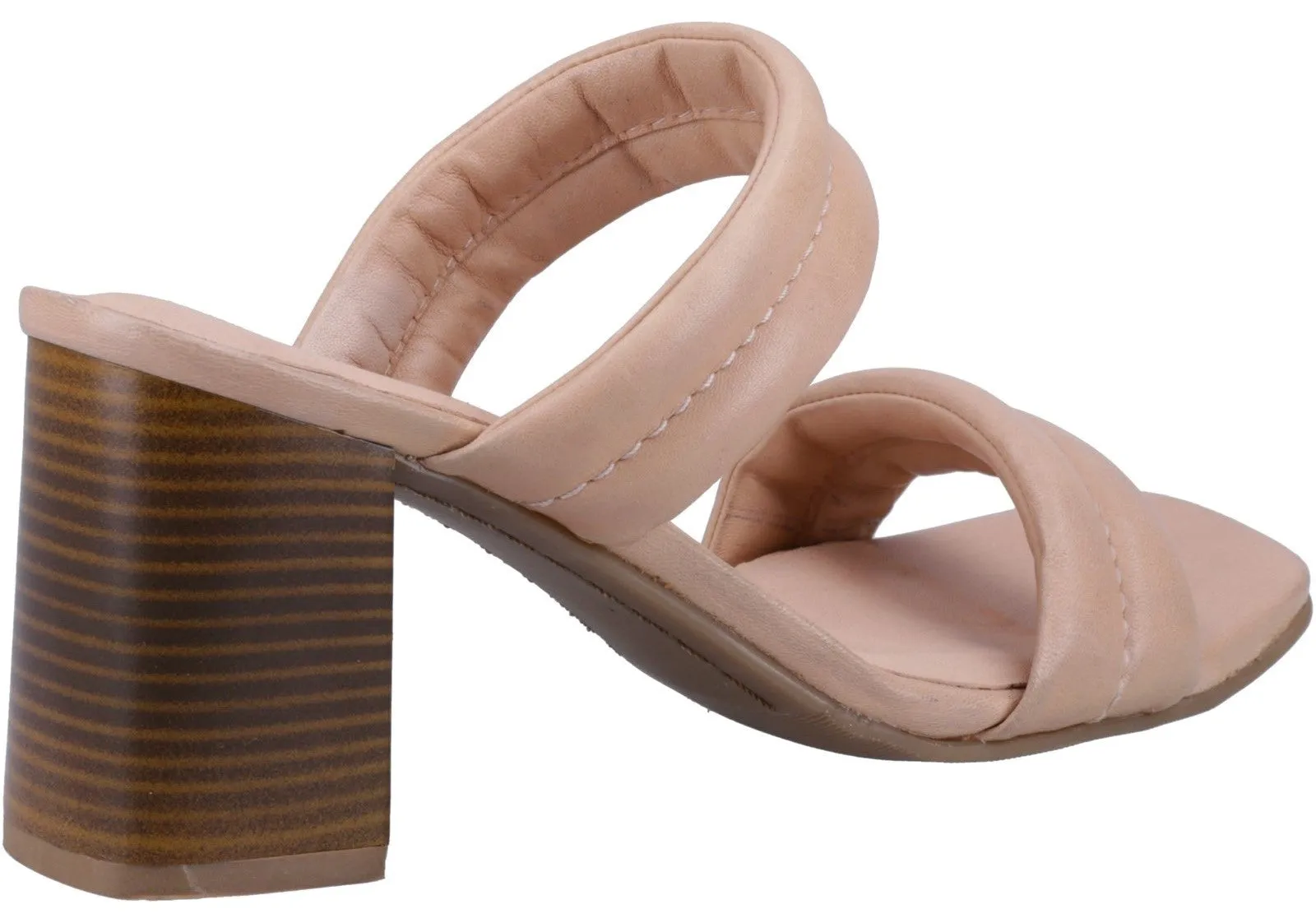 Hush Puppies Katie Womens Leather Heeled Sandal