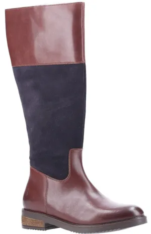 Hush Puppies Kitty Womens Leather Long Boot