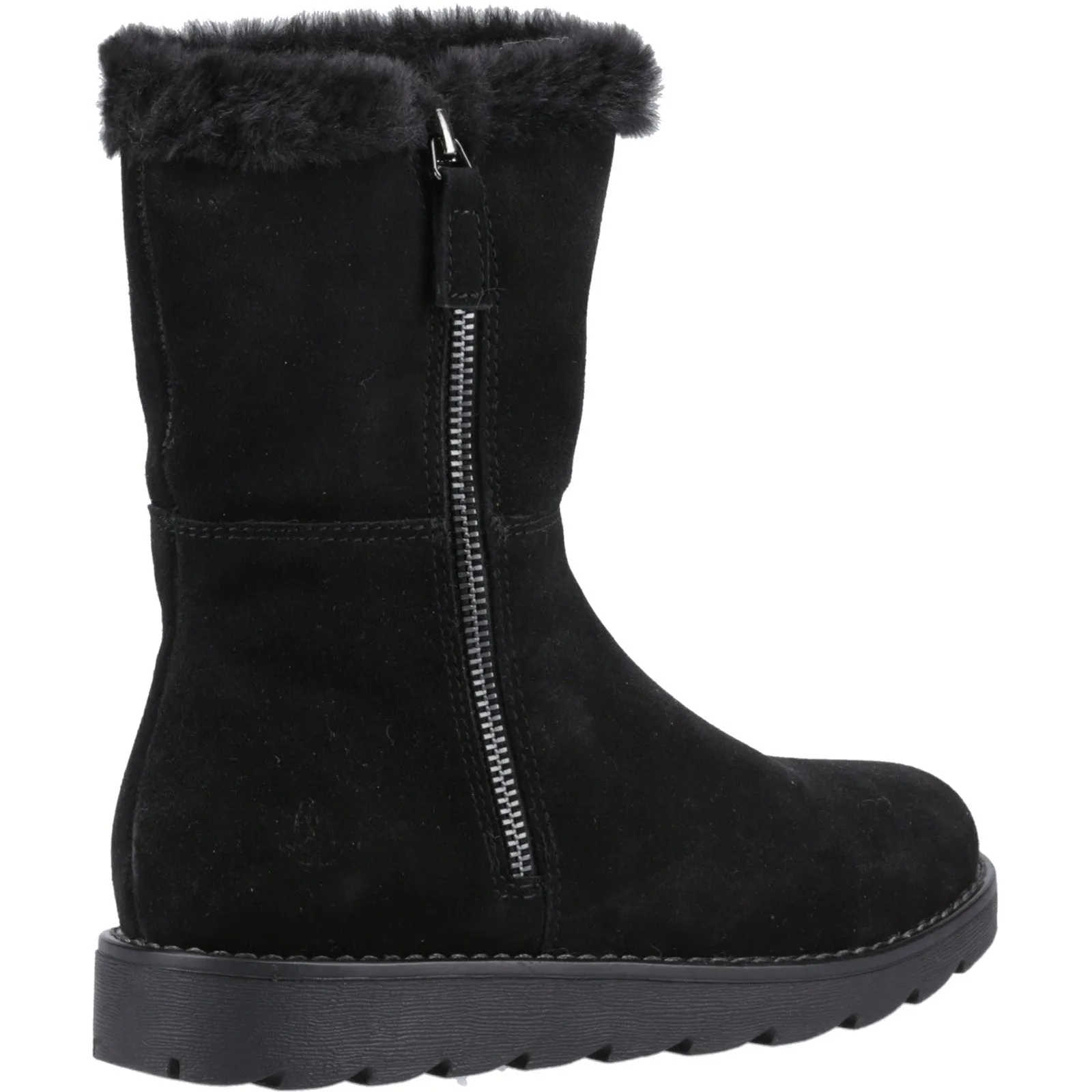 Hush Puppies Mary Womens Leather Ankle Boot