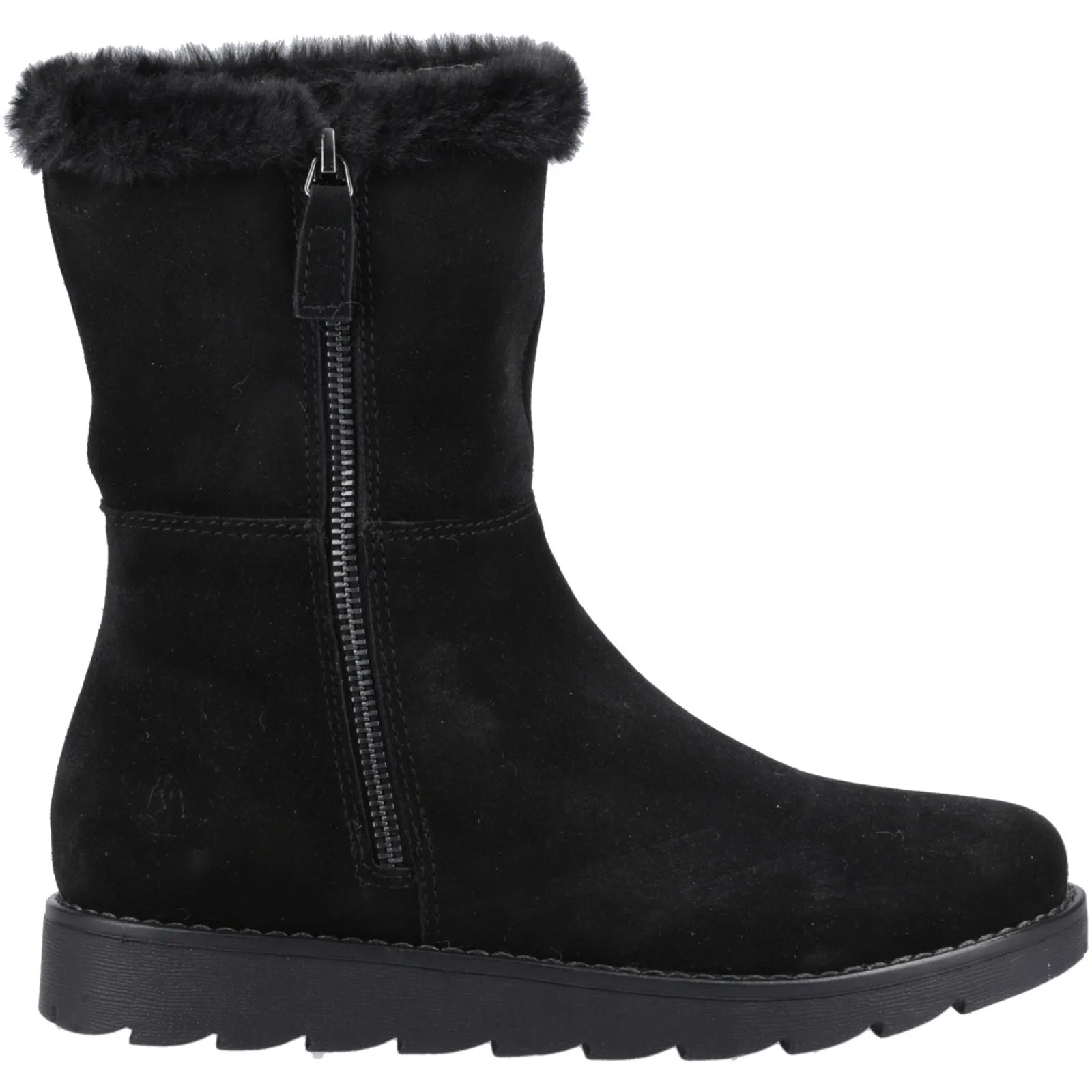 Hush Puppies Mary Womens Leather Ankle Boot