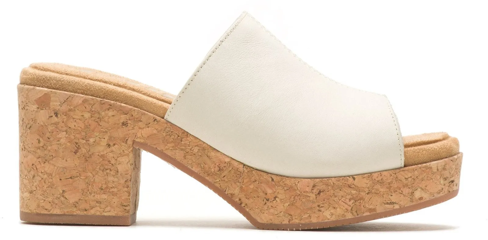 Hush Puppies Poppy Womens Leather Slide Sandal