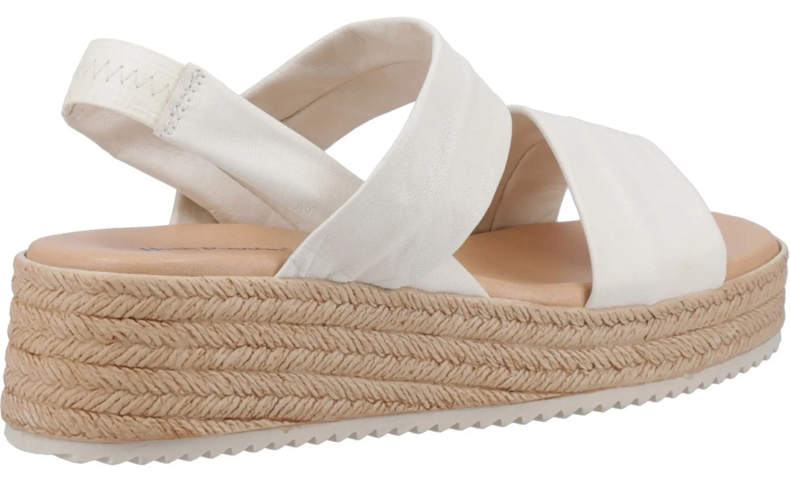 Hush Puppies Rachel Womens Leather Platform Sandal