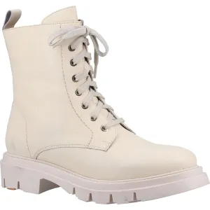 Hush Puppies Rhea Womens Leather Lace Up Ankle Boot