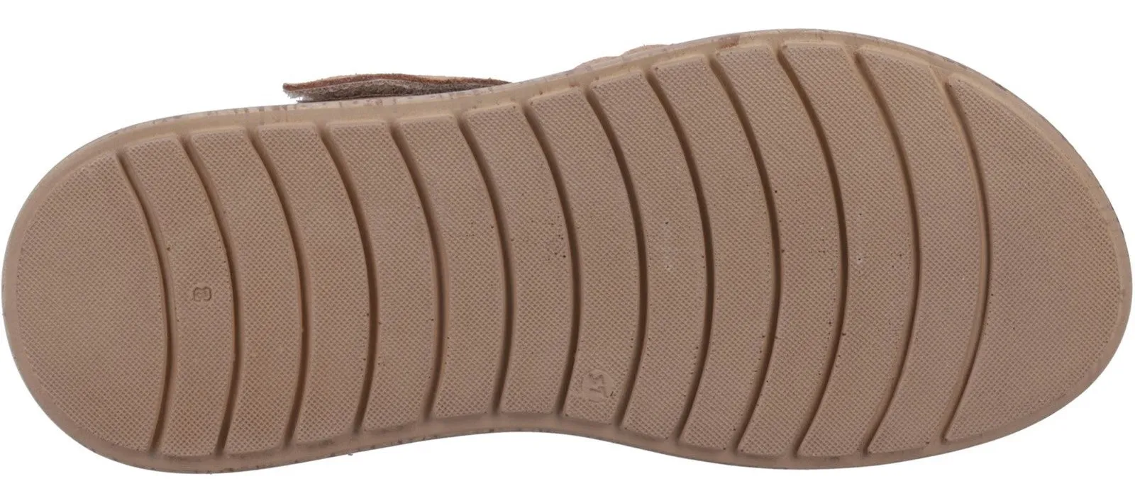 Hush Puppies Skye Womens Leather Touch-Fastening Sandal