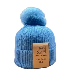 Jess & Lou Cosy Cable Bobble Hat