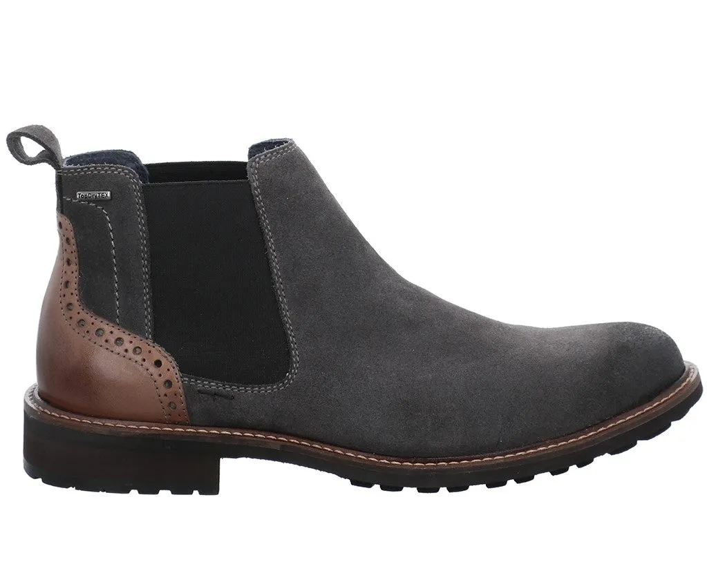 Josef Seibel Jasper 50 24750 Mens Suede Waterproof Chelsea Boot