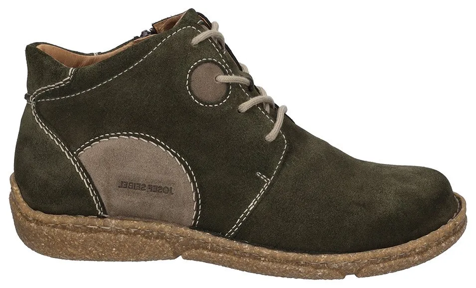 Josef Seibel Neele 49 Womens Leather Lace Up Ankle Boot